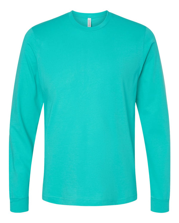 BELLA + CANVAS Unisex Jersey Long Sleeve T-Shirt in Teal