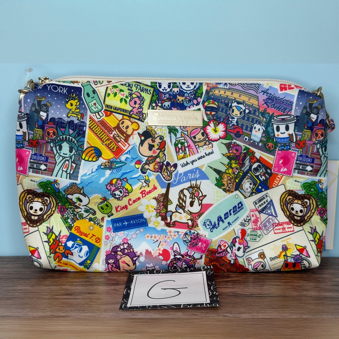 Tokidoki x Ju-Ju-Be Be Quick in Kawaii Round the World