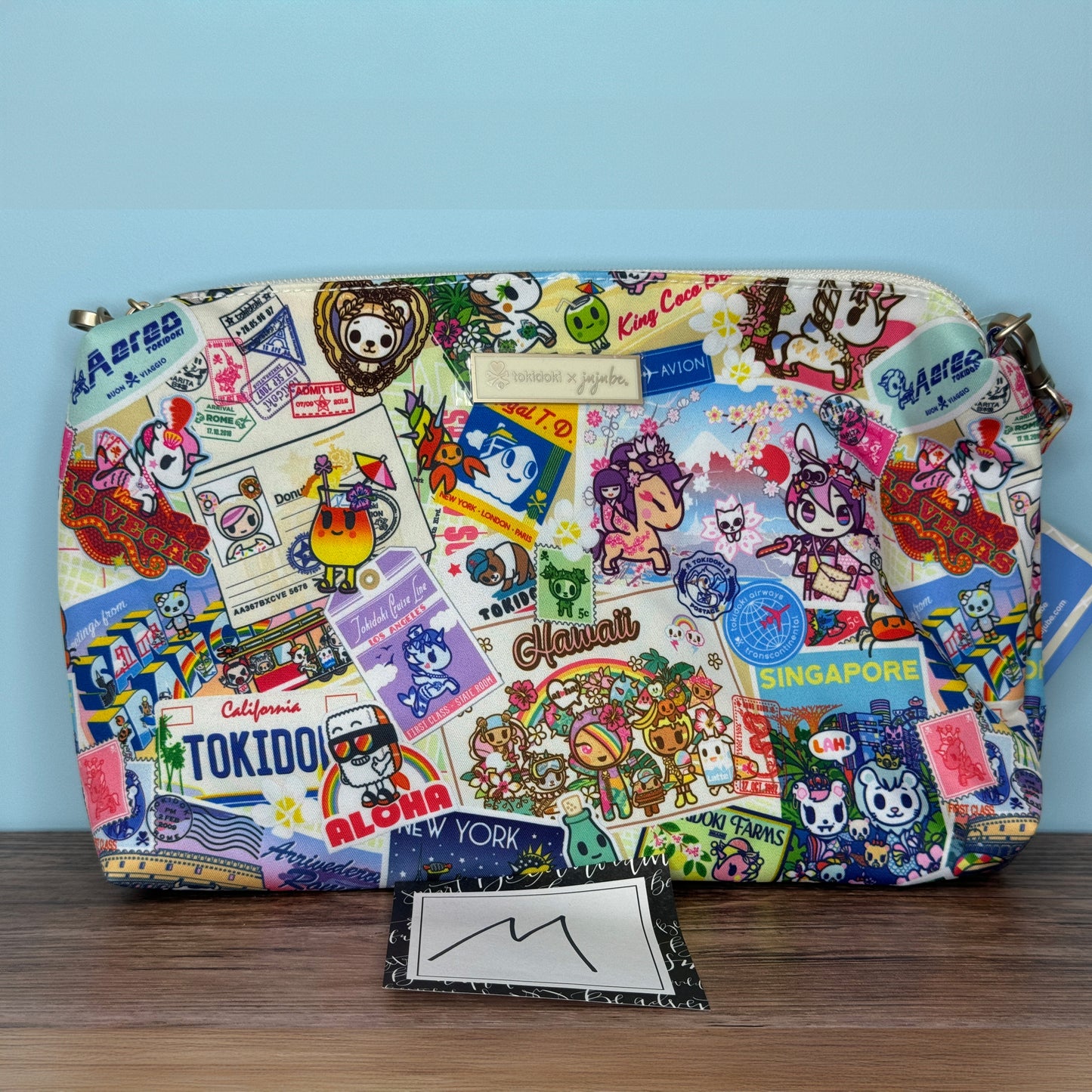 Tokidoki x Ju-Ju-Be Be Quick in Kawaii Round the World