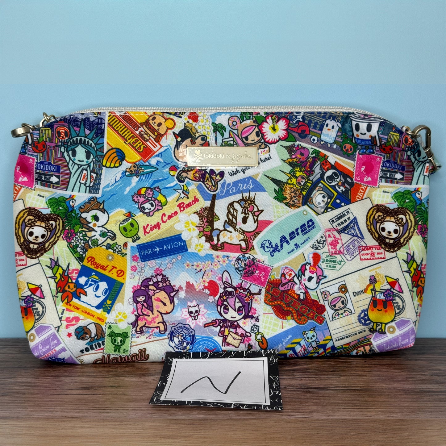 Tokidoki x Ju-Ju-Be Be Quick in Kawaii Round the World