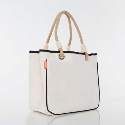 Personalized Rope Tote for Everyday Carry, Black alternate view 1