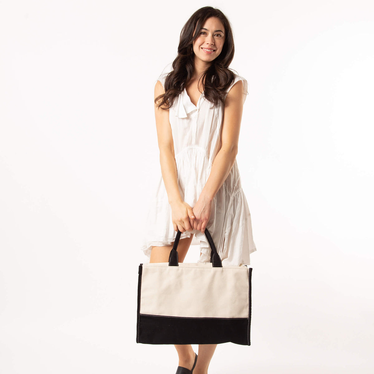 Personalized Vivera Tote Bag for Everyday Carry, Black alternate view 4