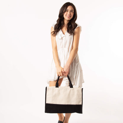 Personalized Vivera Tote Bag for Everyday Carry, Black alternate view 4