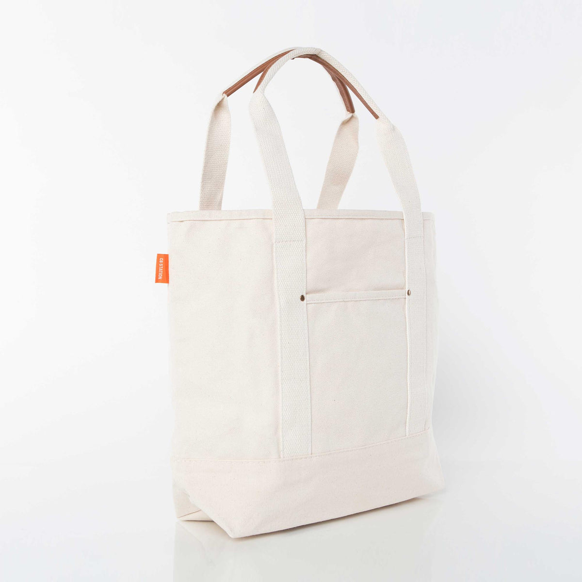 Personalized Essential Tote for Everyday Carry, Natural alternate view 3