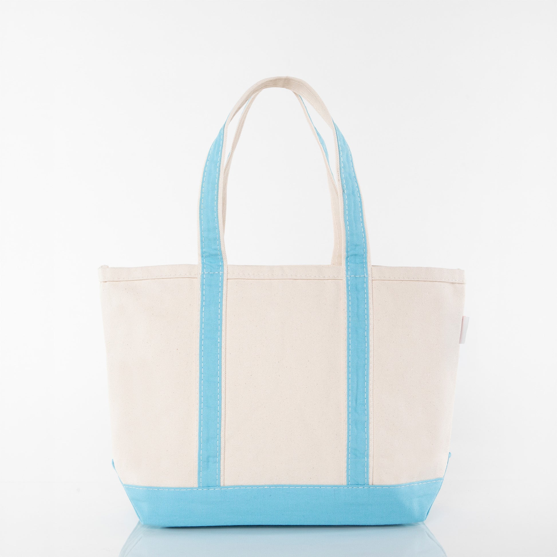 Personalized Medium Classic Tote for Everyday Carry, Baby Blue alternate view 1