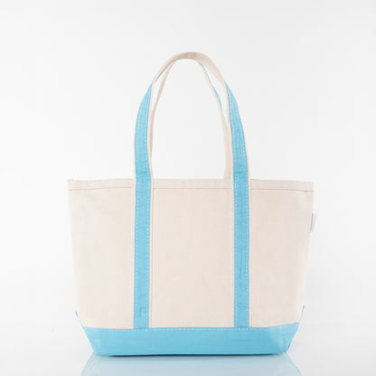 Personalized Medium Classic Tote for Everyday Carry, Baby Blue alternate view 1