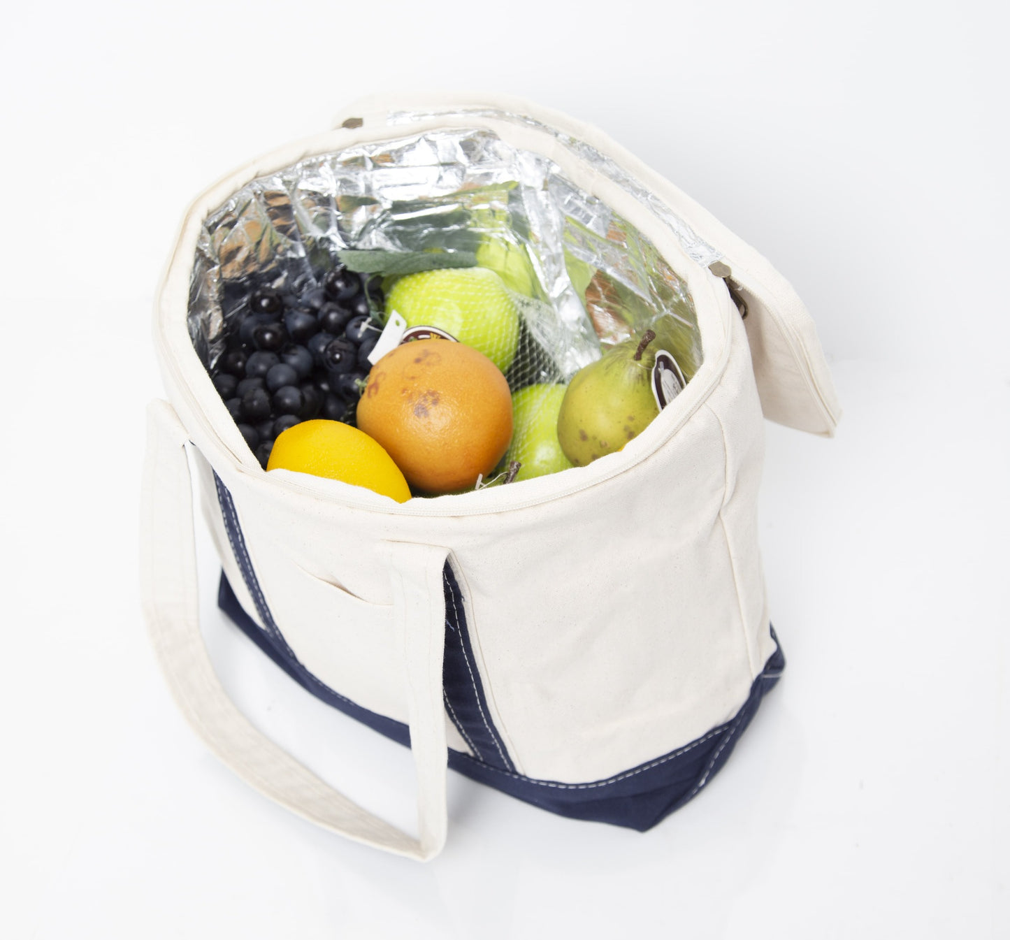 Personalized Large Lunch Cooler for Fresh Lunches, Black alternate view 2
