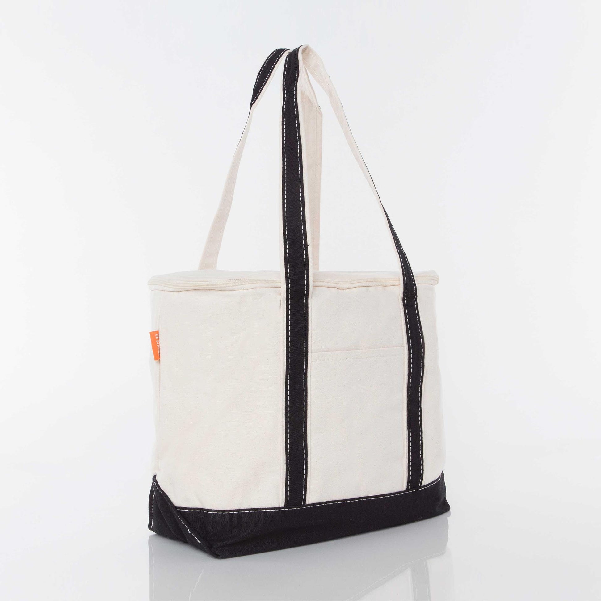 Personalized Large Lunch Cooler for Fresh Lunches, Black alternate view 3