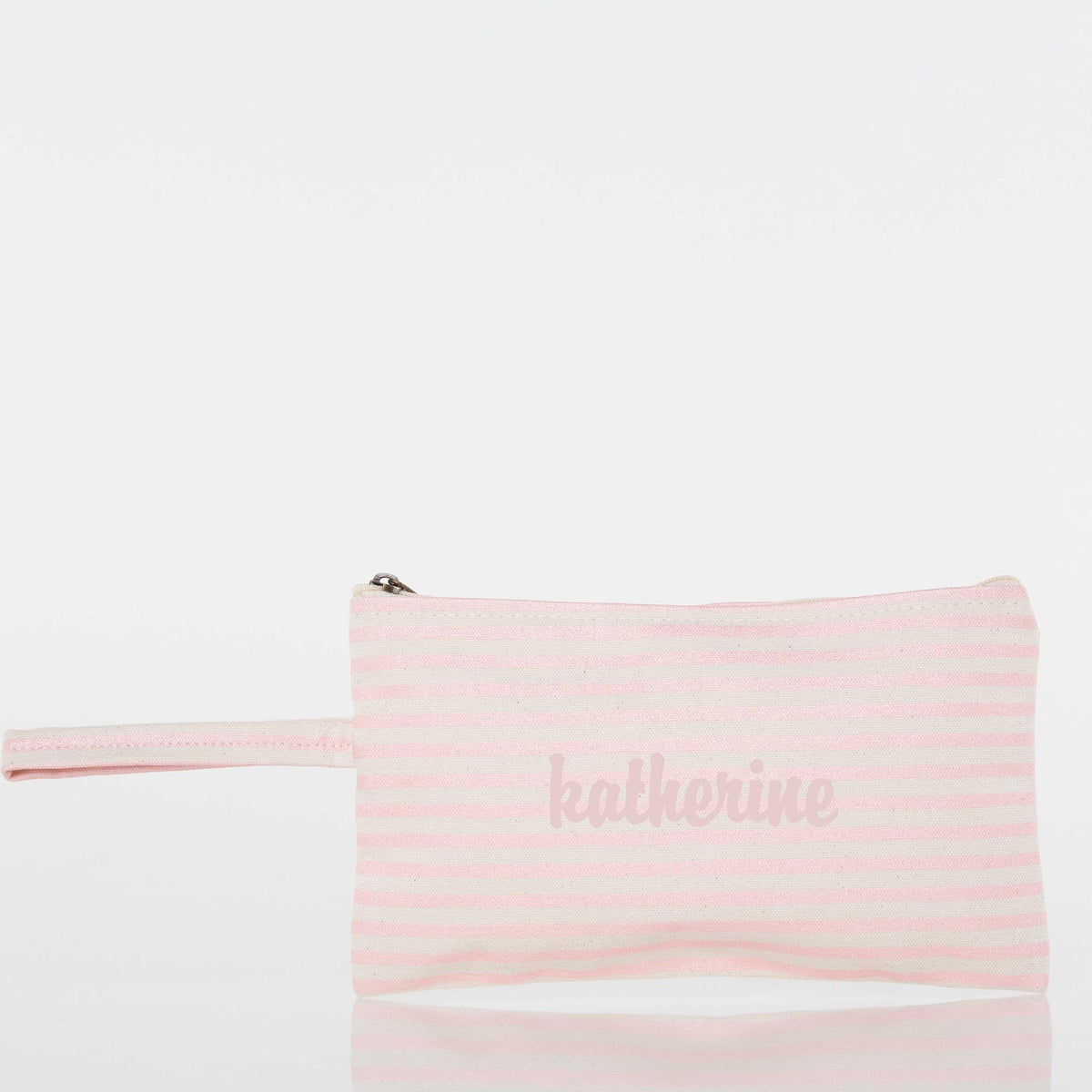 Personalized Solid Clutch Bag for Date Night, Rose Gold personalized front