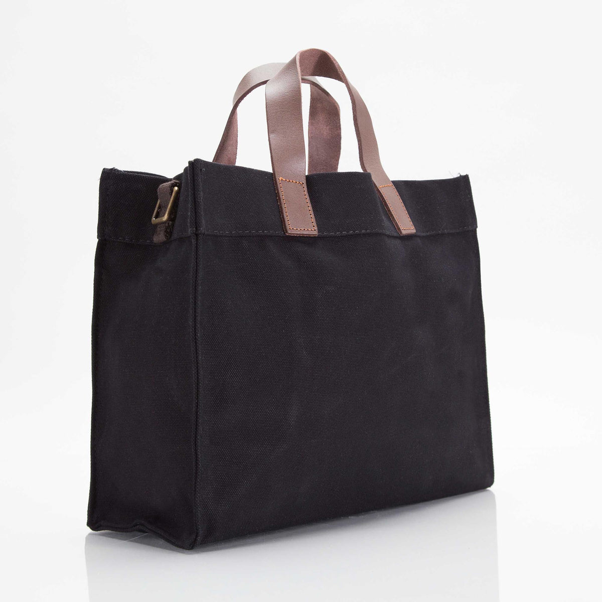 Personalized Mini Advantage Tote Bag for Everyday Carry, Black alternate view 2