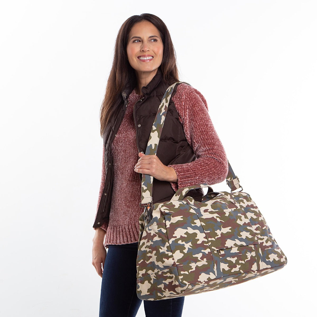 Personalized Expedition Weekender Bag for Short Getaways, Classic Camo alternate view 3