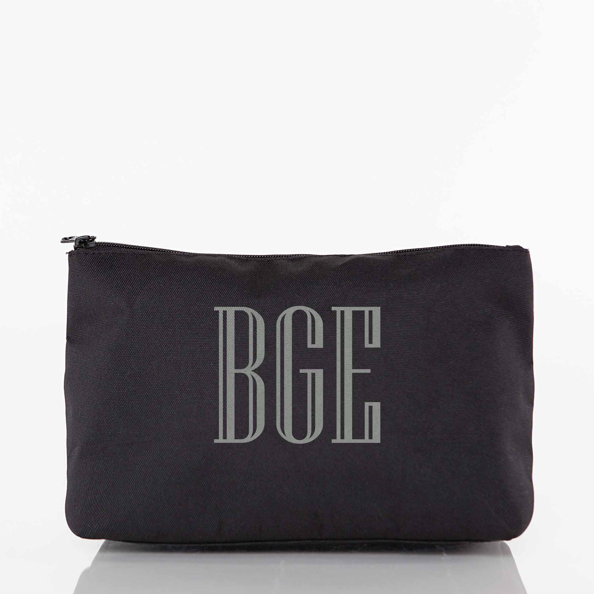 Personalized Motion Clutch Bag for Date Night, Black personalized front