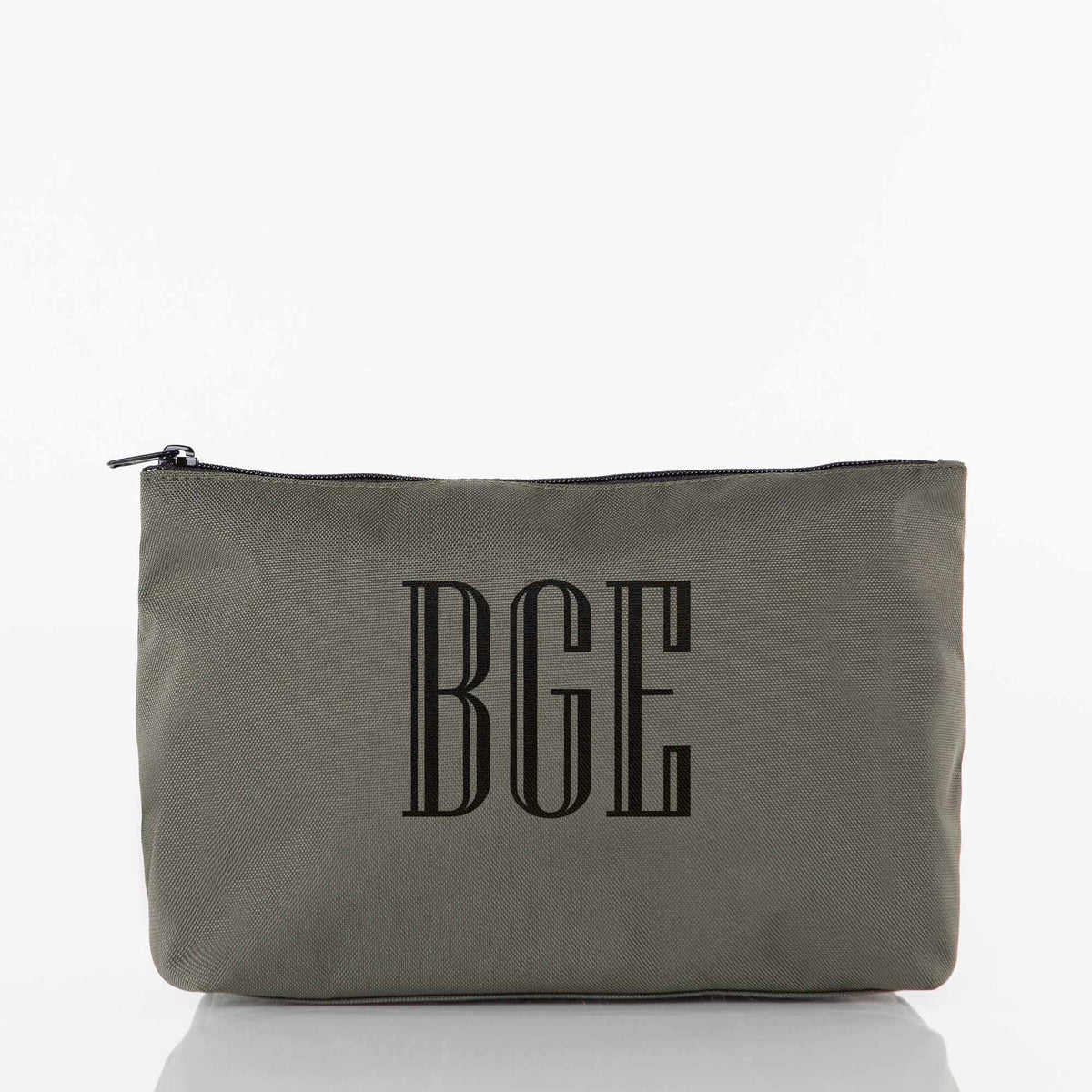 Personalized Motion Clutch Bag for Date Night, Olive personalized front