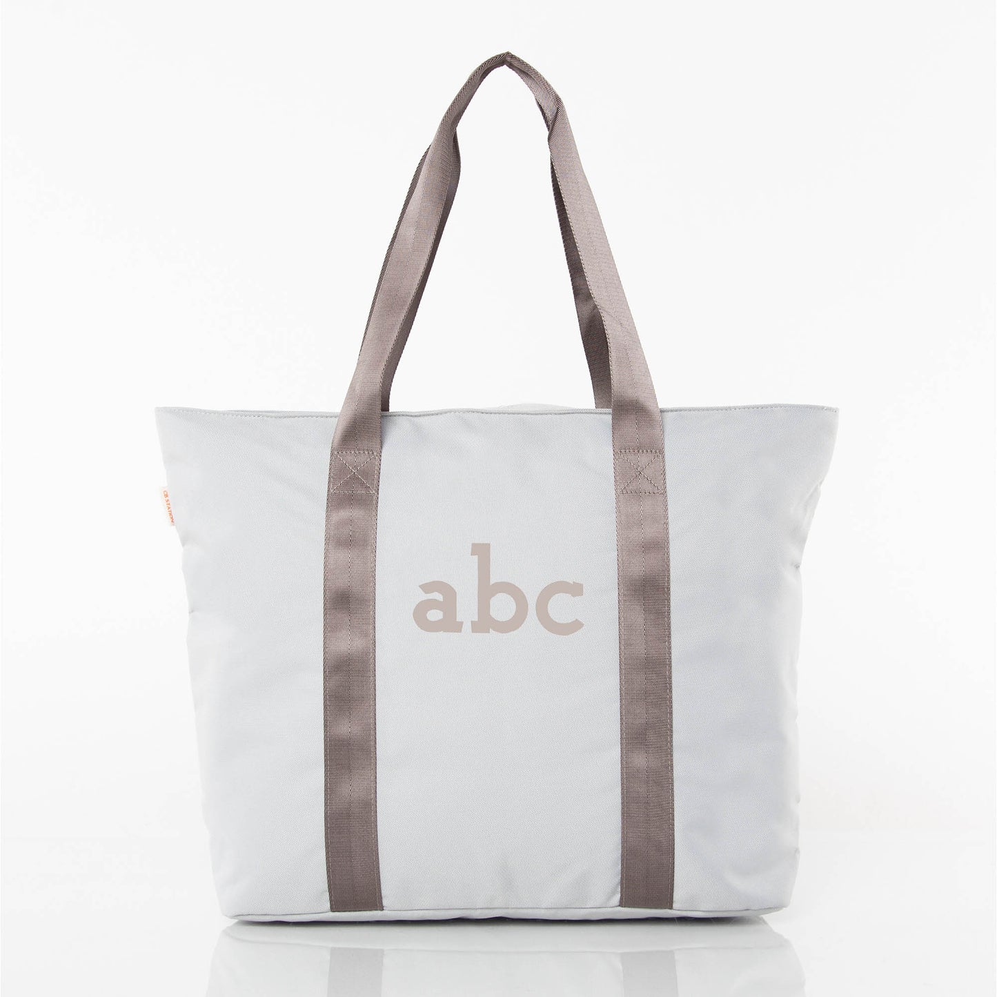 Personalized Motion Tote for Everyday Carry, Gray personalized front