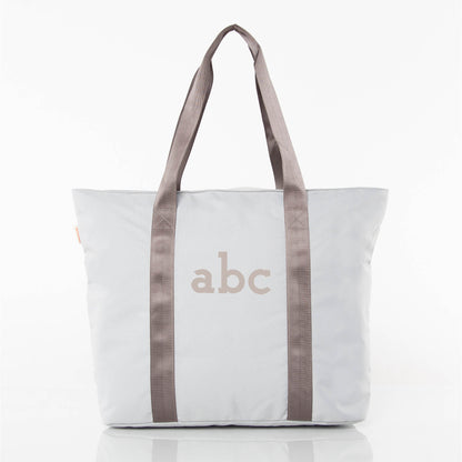 Personalized Motion Tote for Everyday Carry, Gray personalized front