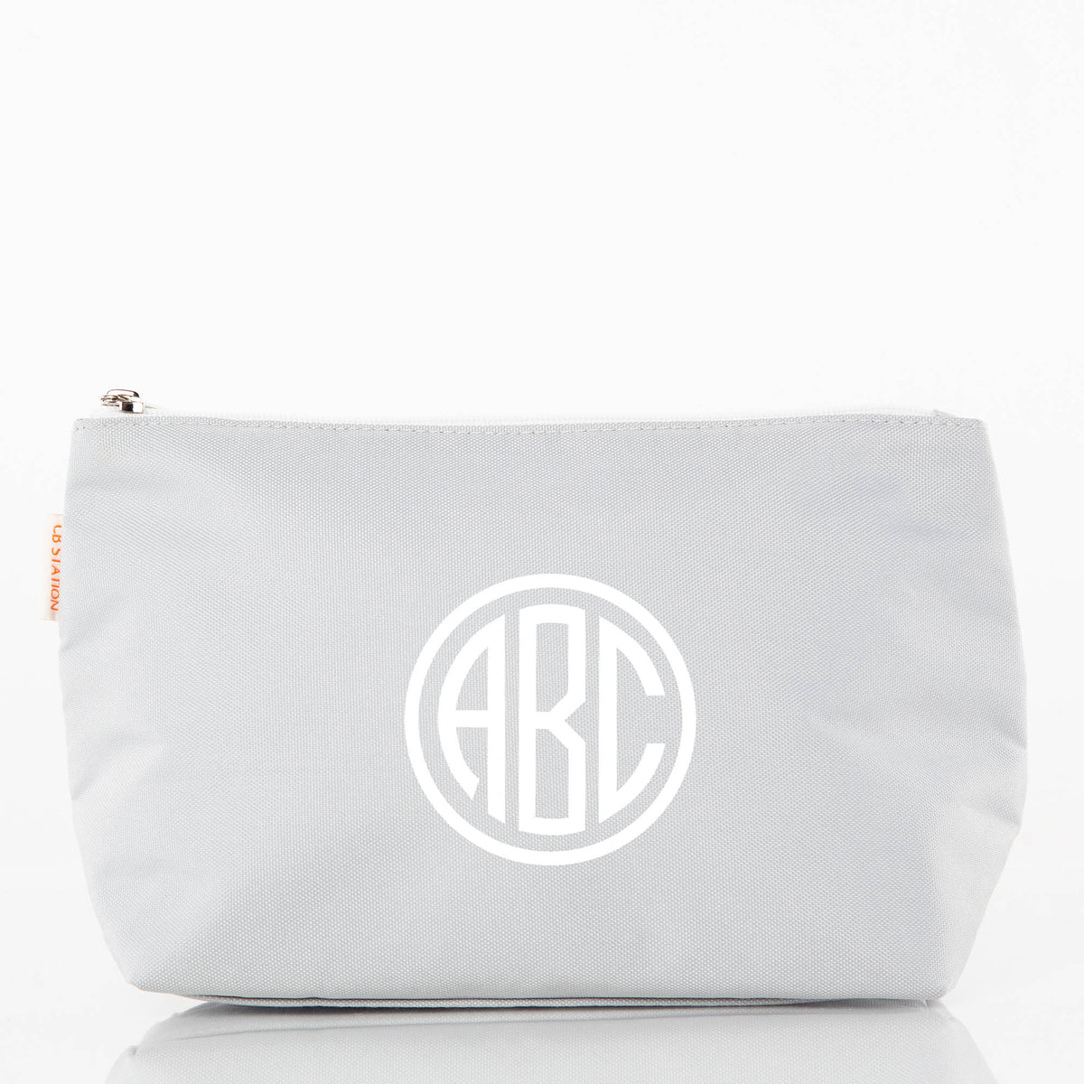 Personalized Motion Clutch Bag for Date Night, Gray personalized front