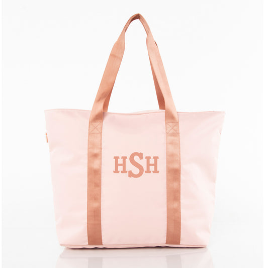 Personalized Motion Tote for Everyday Carry, Blush personalized front
