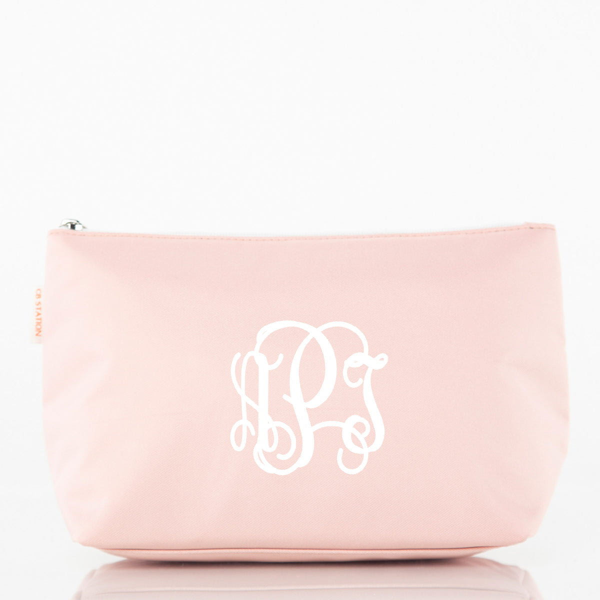 Personalized Motion Clutch Bag for Date Night, Blush personalized front