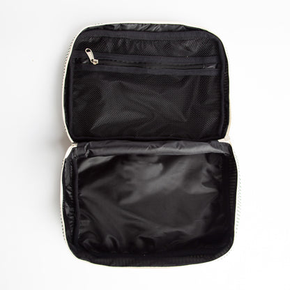 Personalized Stripes Train Case for Pretty Keepsakes, Clear Sky alternate view 2