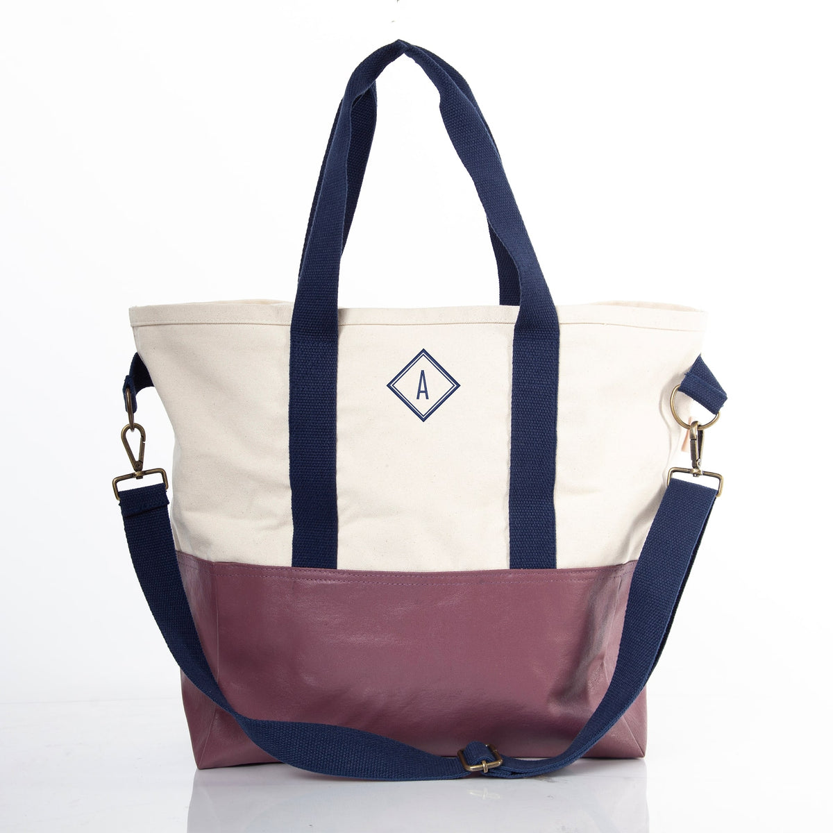 Personalized Adventure Tote for Everyday Adventures, Mauve personalized front