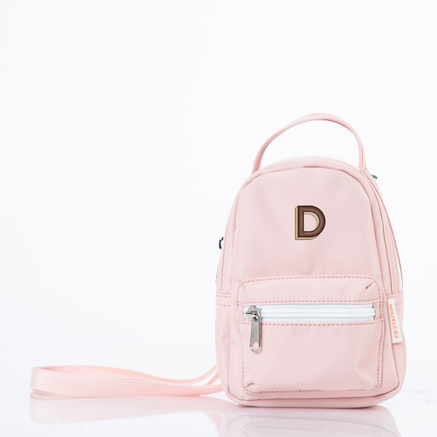 Personalized Motion Crossbody for Carefree Outings, Blush personalized front