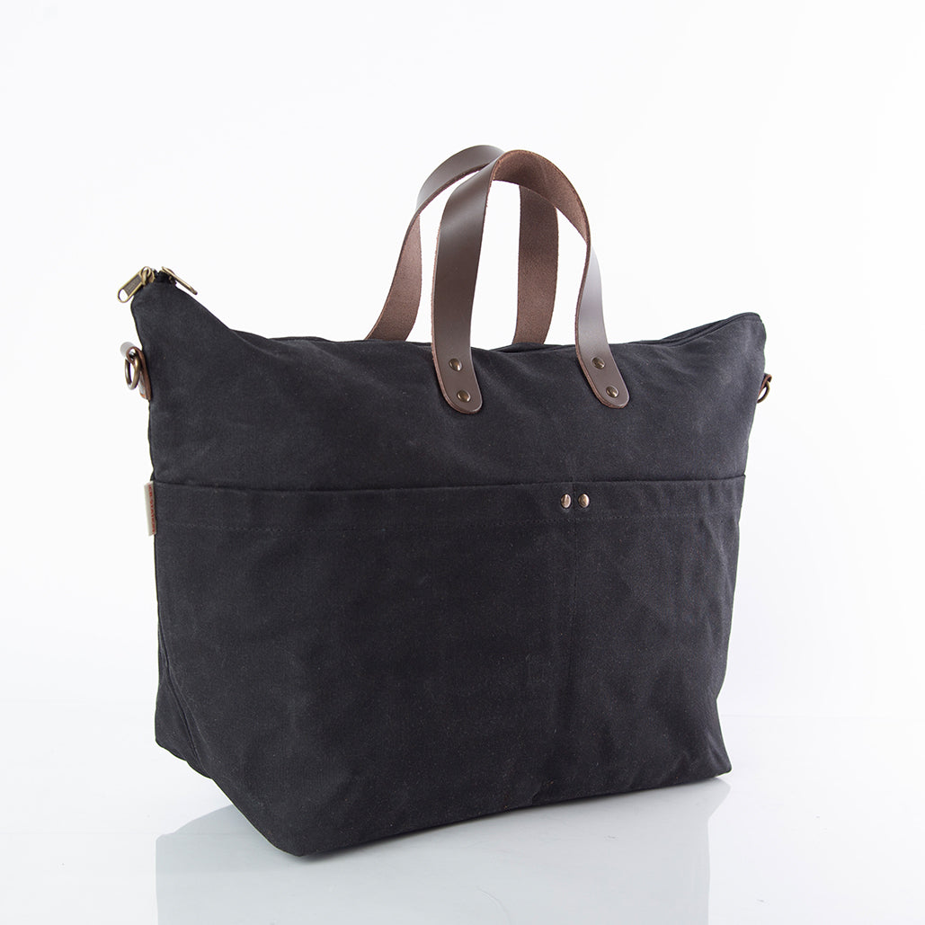 Personalized Traveler Tote for Everyday Carry, Black alternate view 3