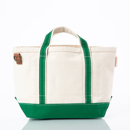 Personalized Crossbody Classic Tote for Carefree Outings, Emerald alternate view 1