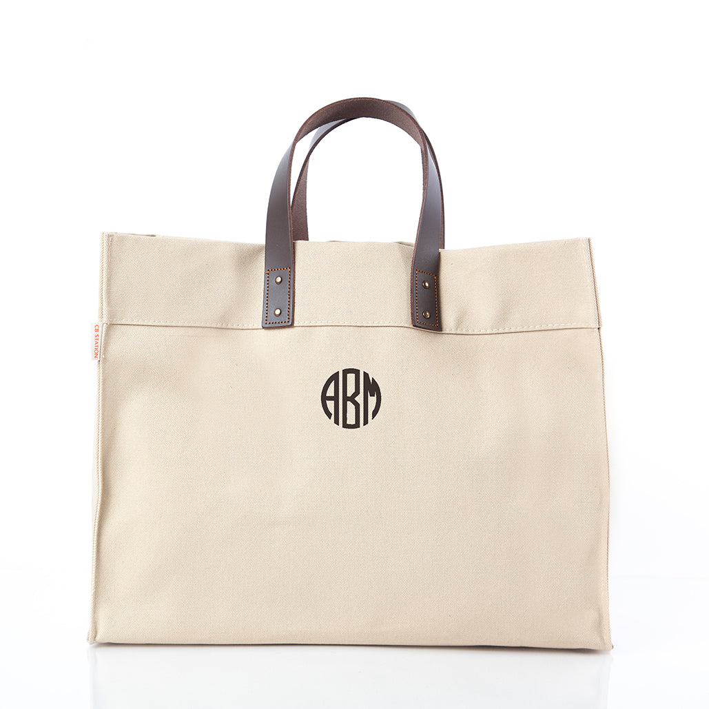 Personalized Advantage Tote Bag for Everyday Carry, Safari personalized front