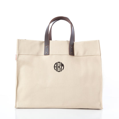 Personalized Advantage Tote Bag for Everyday Carry, Safari personalized front