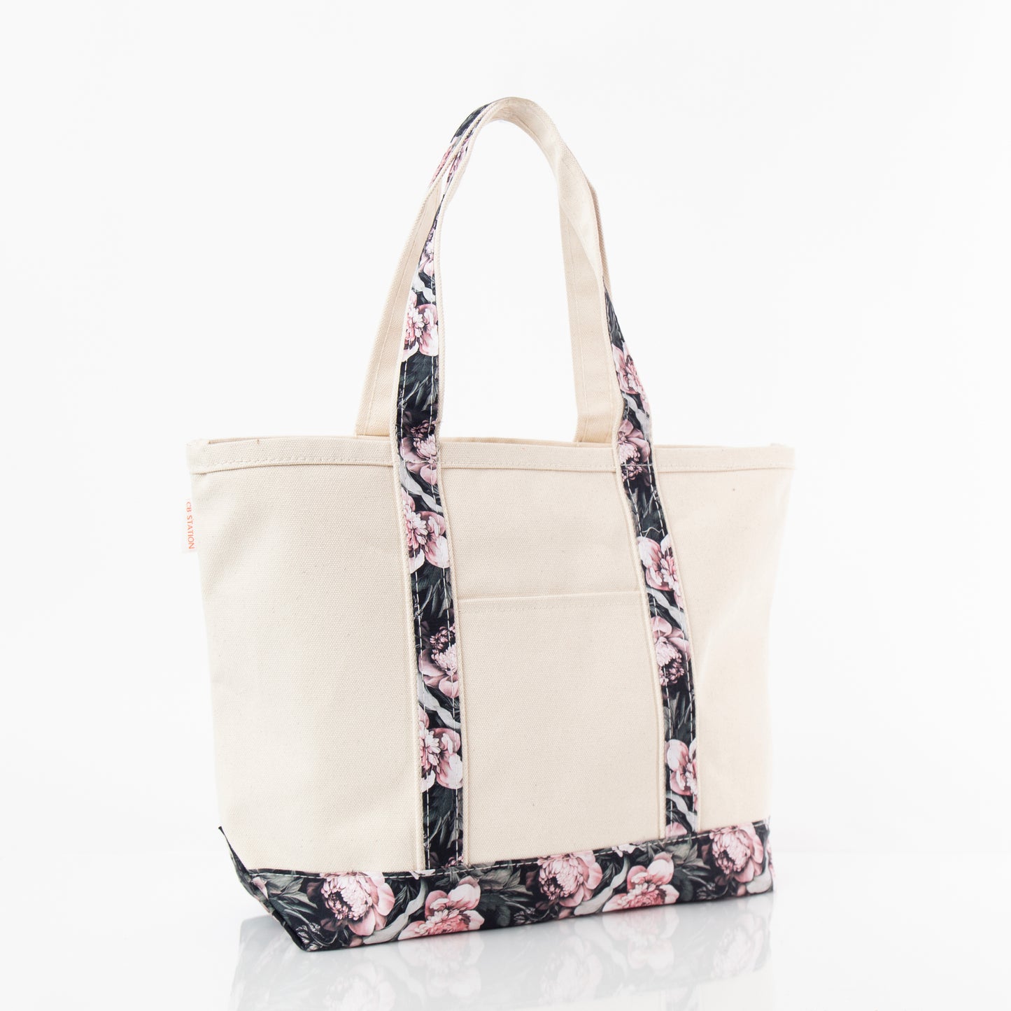 Personalized Vintage Rose Classic Tote for Everyday Carry, Vintage Rose alternate view 3