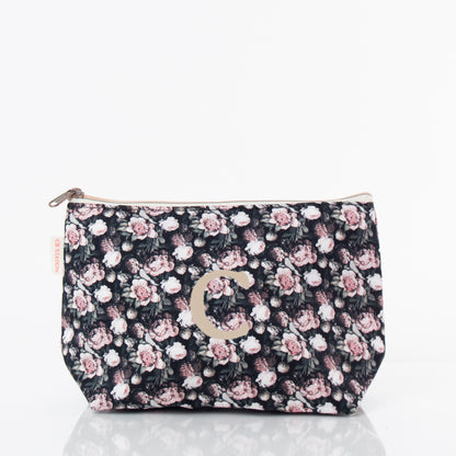 Personalized Vintage Rose Clutch Bag for Date Night, Vintage Rose personalized front
