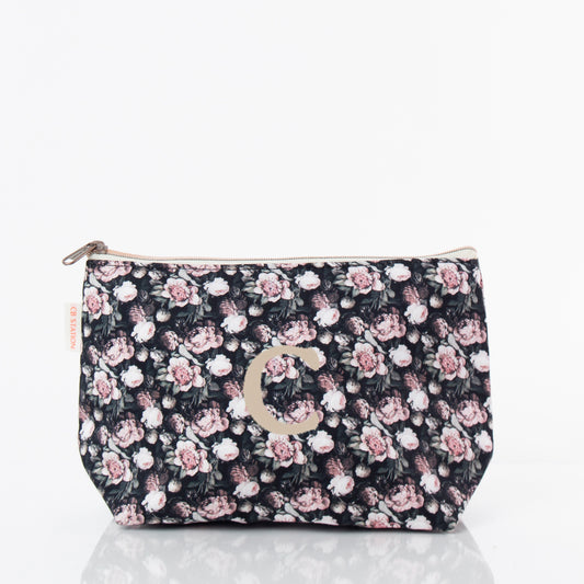 Personalized Vintage Rose Clutch Bag for Date Night, Vintage Rose personalized front