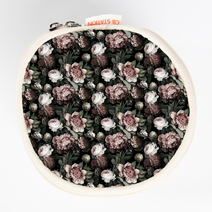 Personalized Vintage Rose Circle Case for Pretty Keepsakes, Vintage Rose alternate view 4