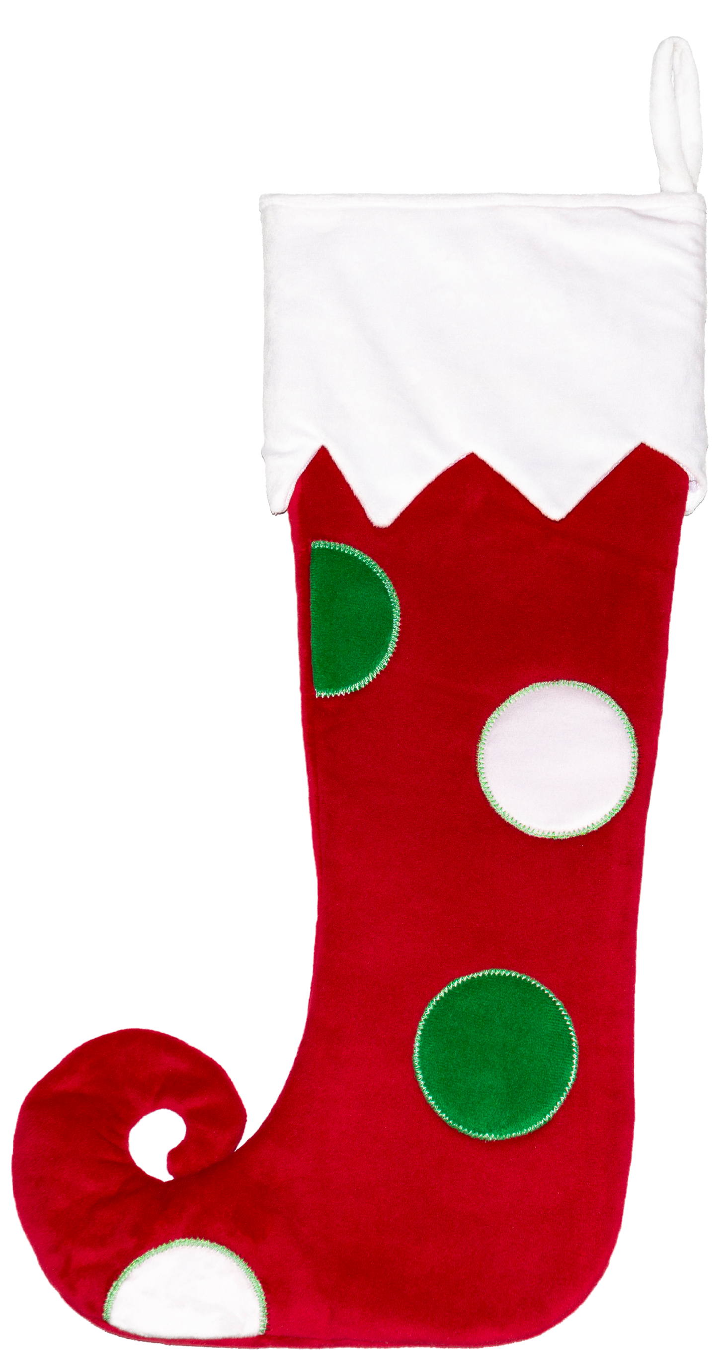 Oversized Whimsical Plush Christmas Stockings