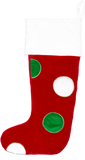 Oversized Whimsical Plush Christmas Stockings