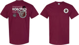 Broadneck HS Robotics Club Maroon Short Sleeve T-Shirt
