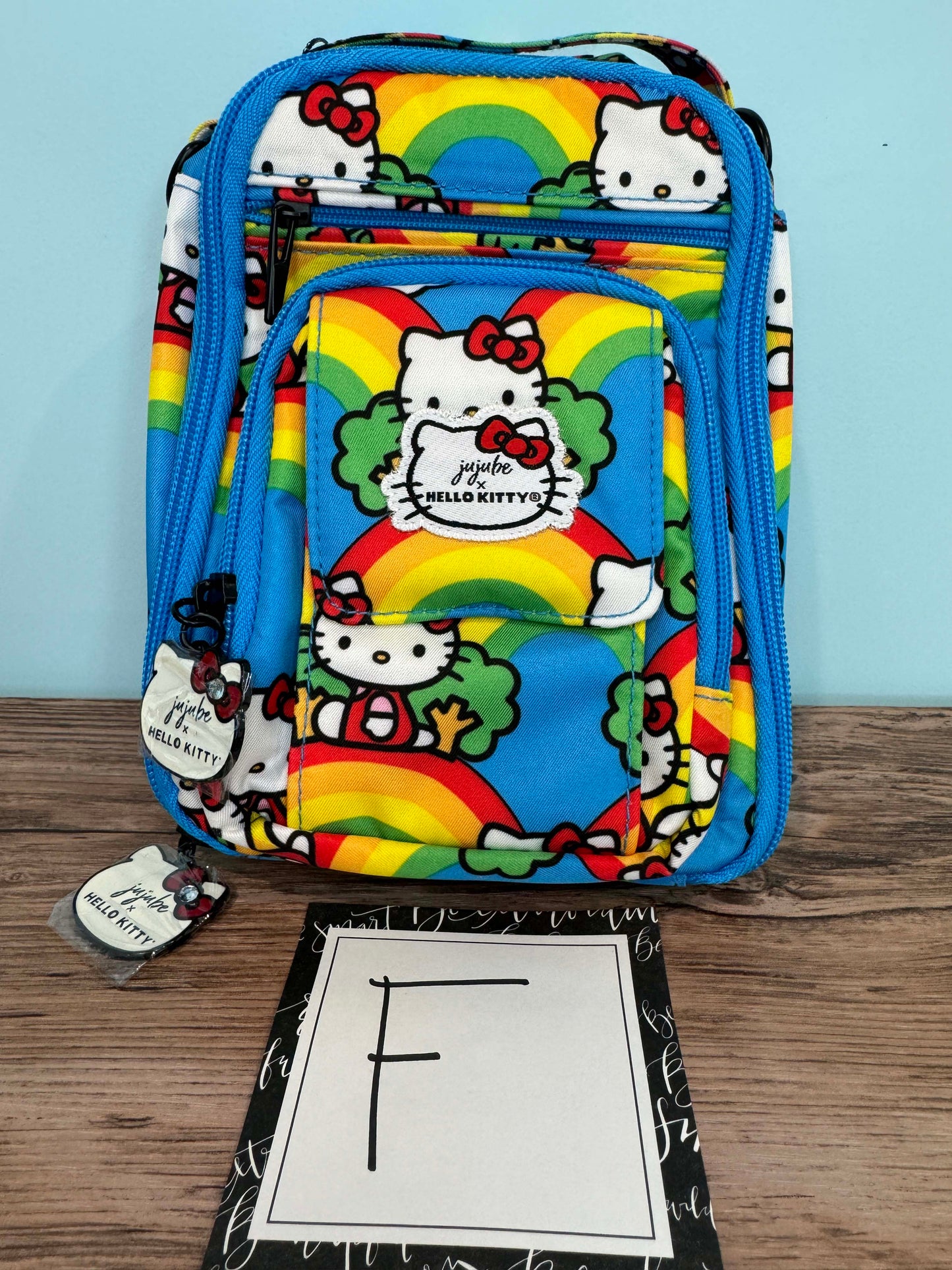 Hello Kitty x Ju-Ju-Be Mini BRB in Hello Rainbow