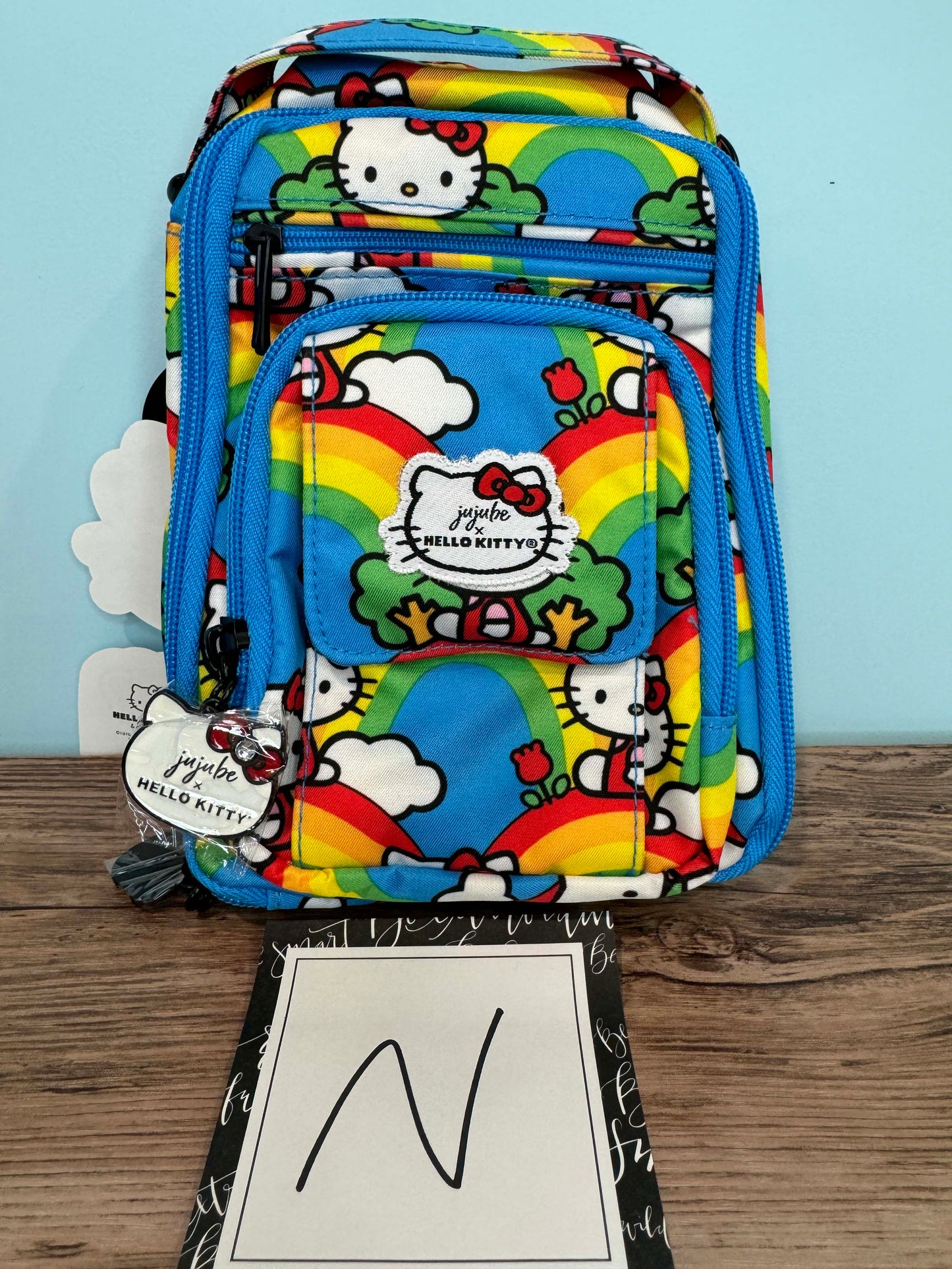 Hello Kitty x Ju-Ju-Be Mini BRB in Hello Rainbow