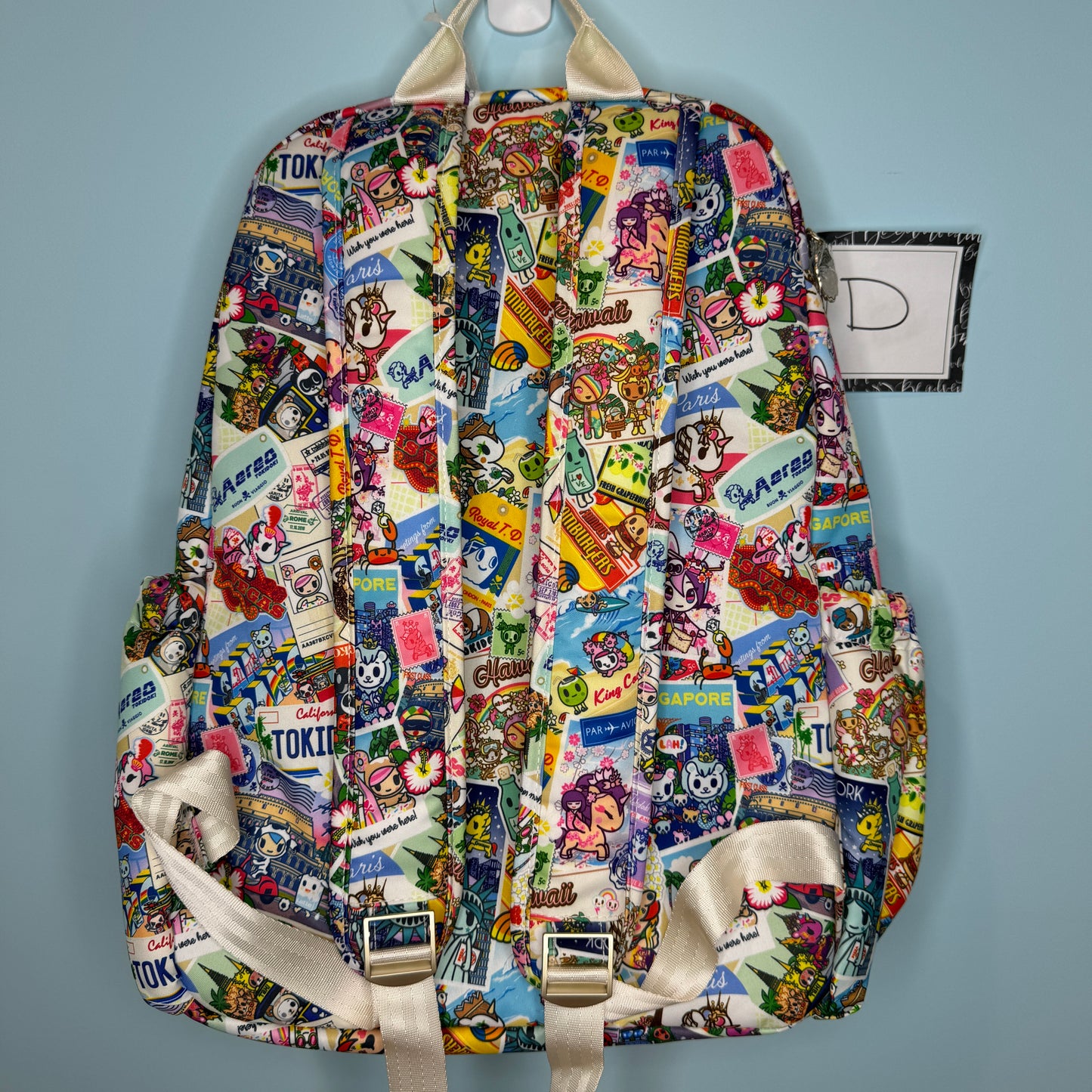 JuJuBe x  Tokidoki Kawaii Round the World in Zealous Backpack
