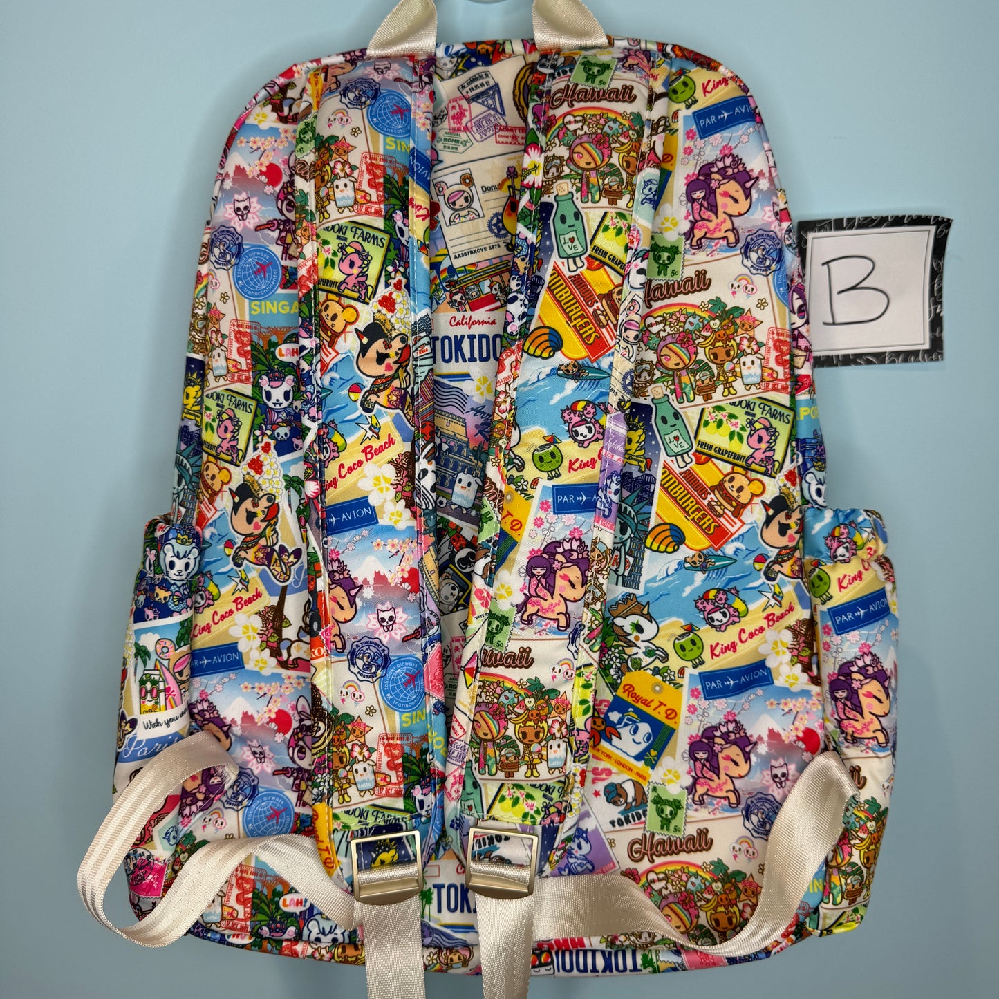 JuJuBe x  Tokidoki Kawaii Round the World in Zealous Backpack