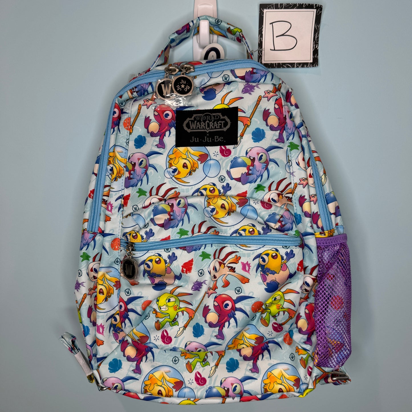 Jujube March of The Murlocs World of Warcraft Collection - Be Packed Diaper Backpack
