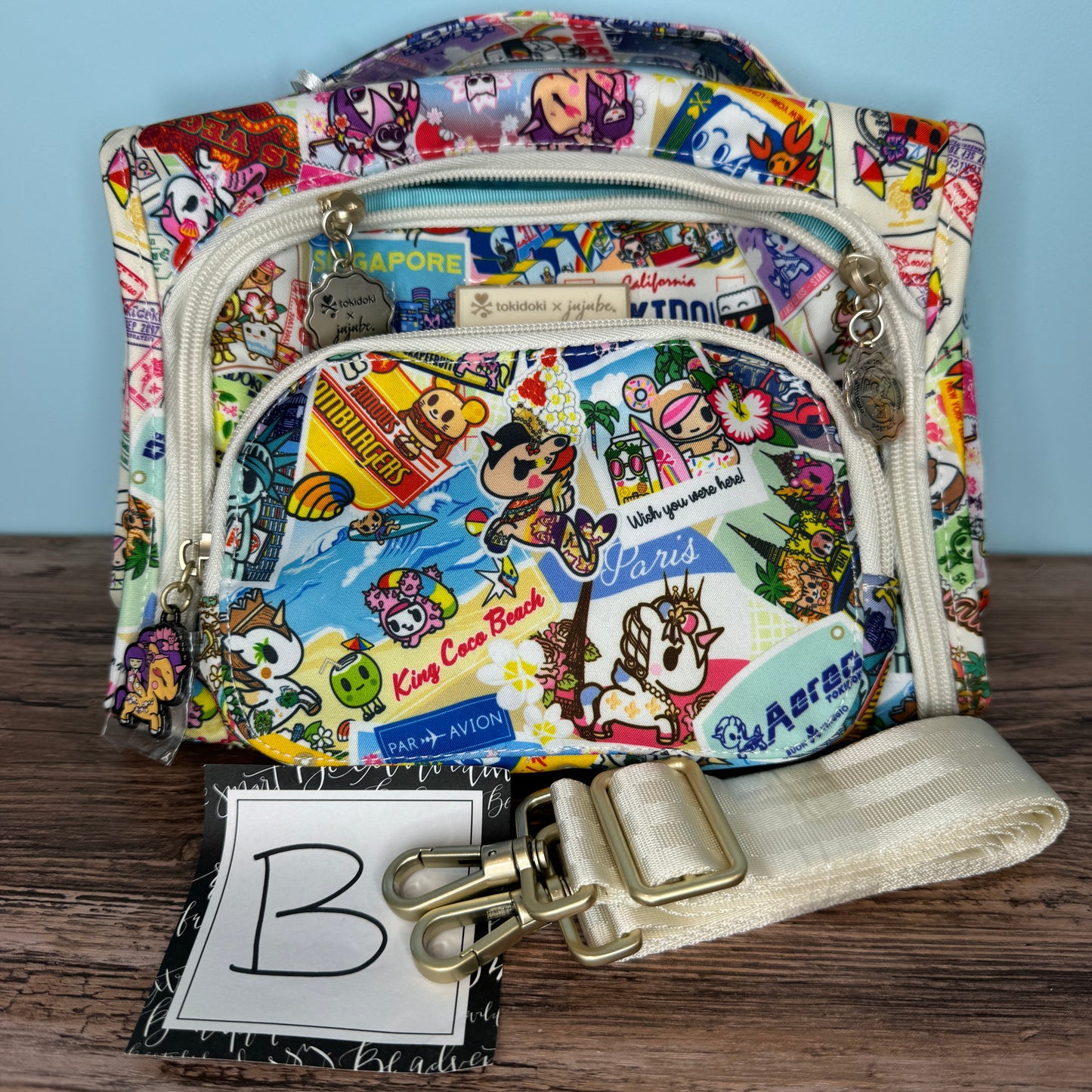Tokidoki x Ju-Ju-Be Bestie in Kawaii Round the World