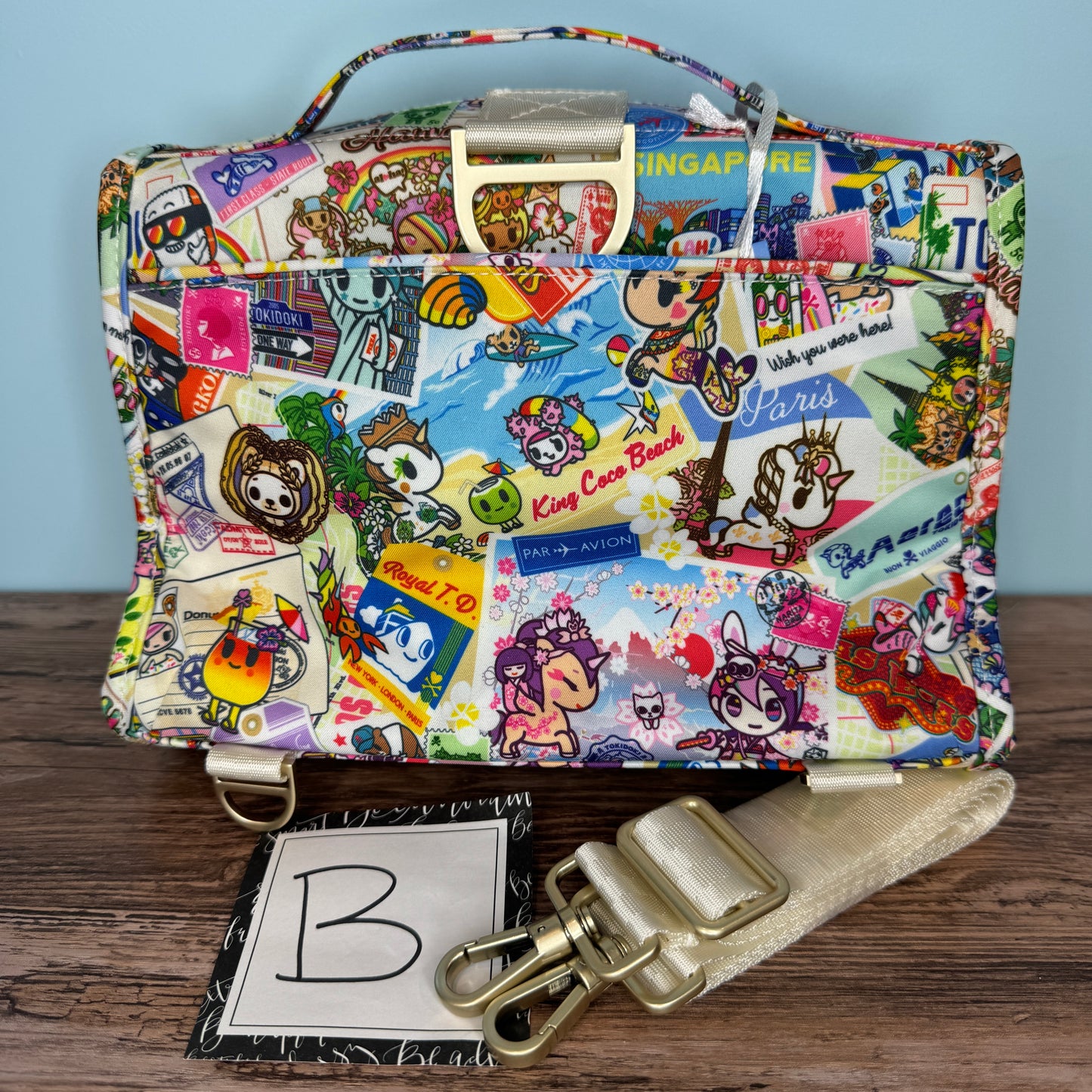 Tokidoki x Ju-Ju-Be Bestie in Kawaii Round the World
