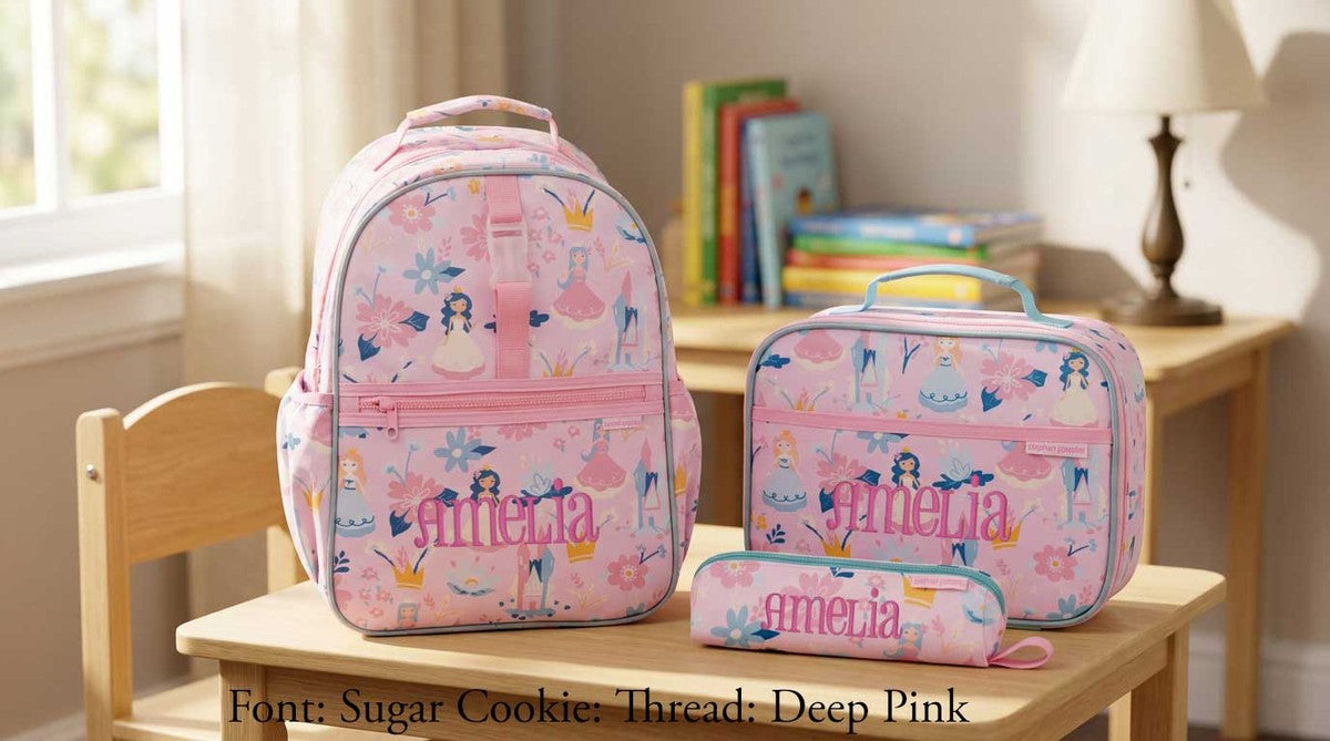 Stephen Joseph All Over Print Backpack, Princess