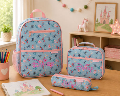Personalized Stephen Joseph Bee Backpack, Lunchbox & Pencil Pouch Set