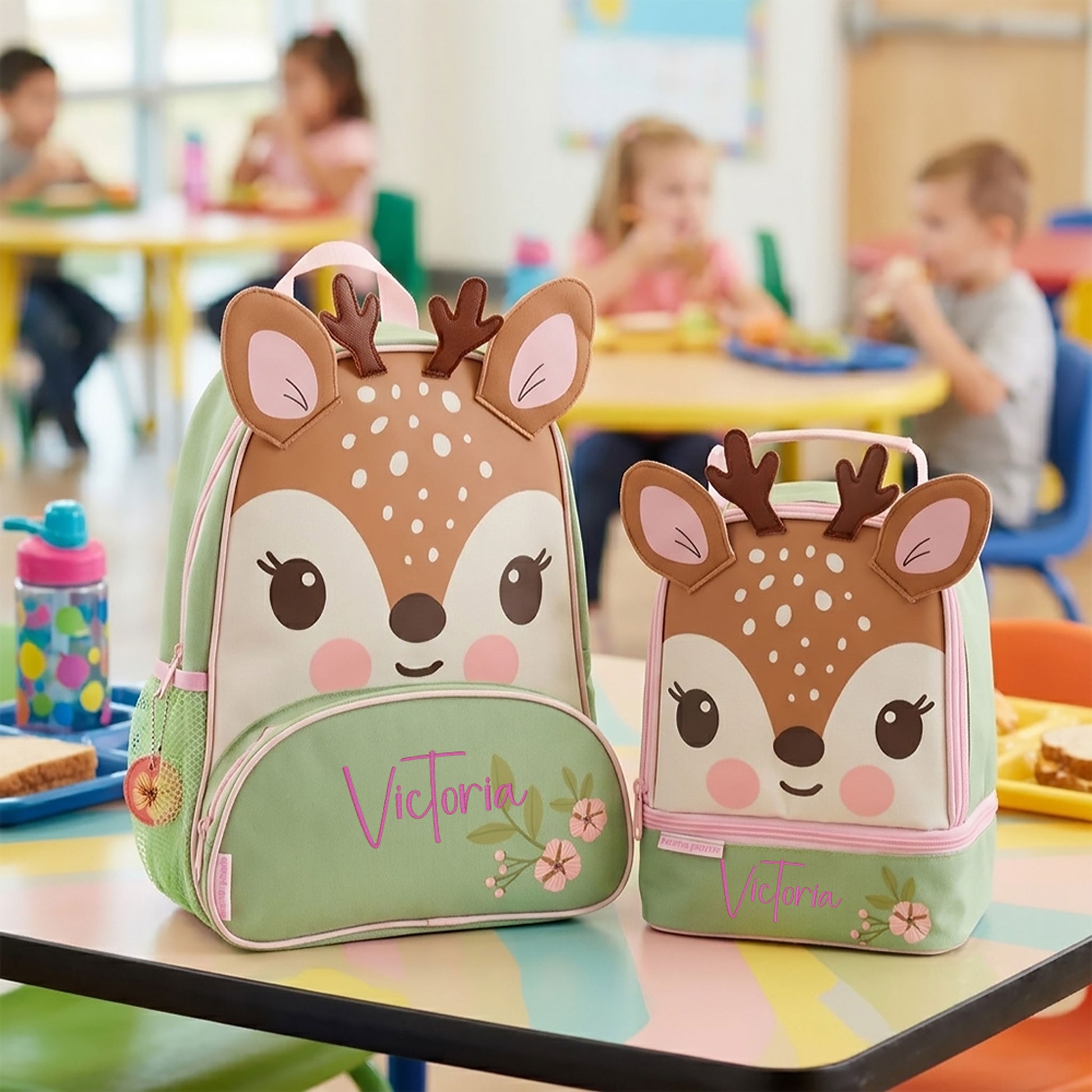 Personalized Deer Backpack Set, Stephen Joseph | NautiTown