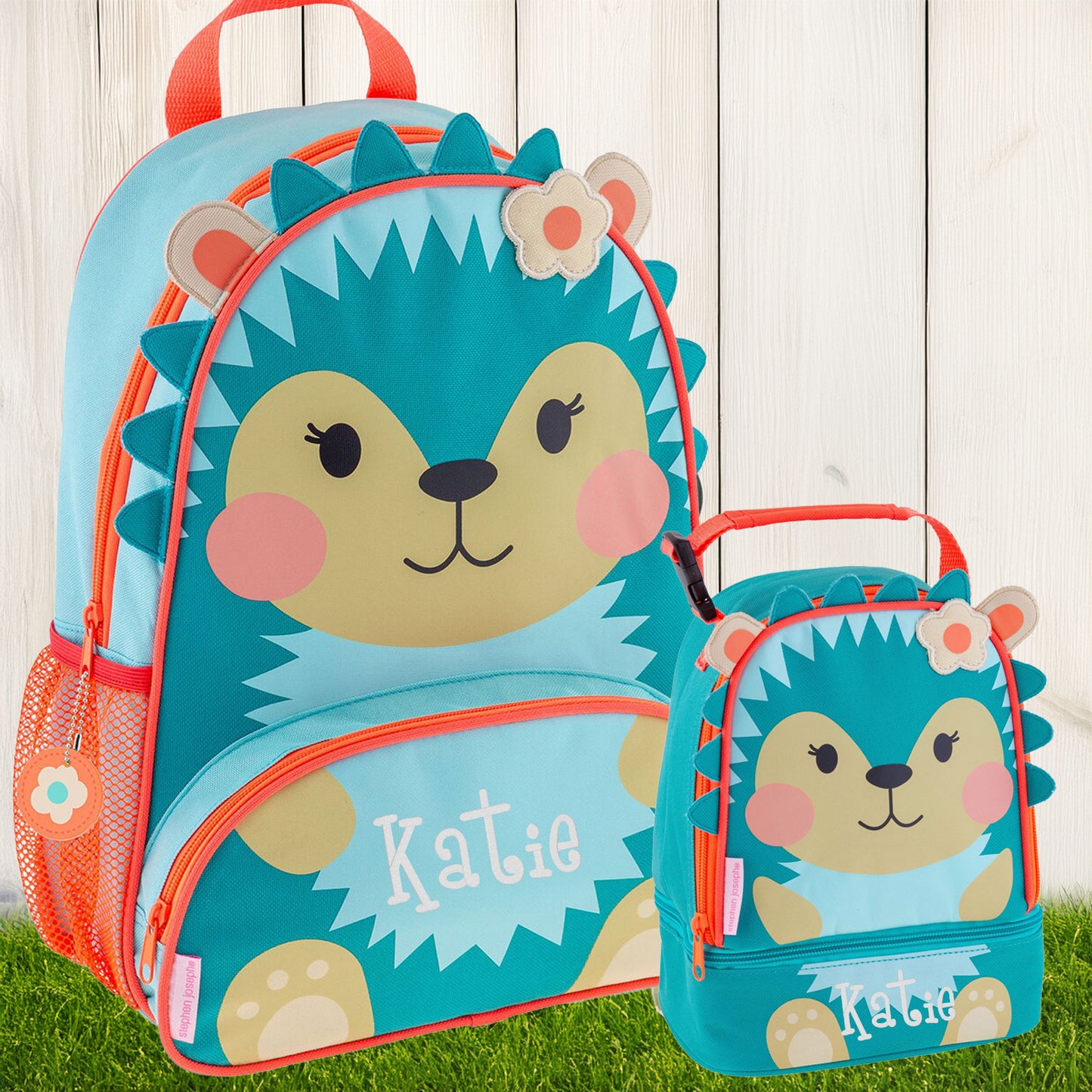 Personalized Hedgehog Backpack Set, Stephen Joseph | NautiTown