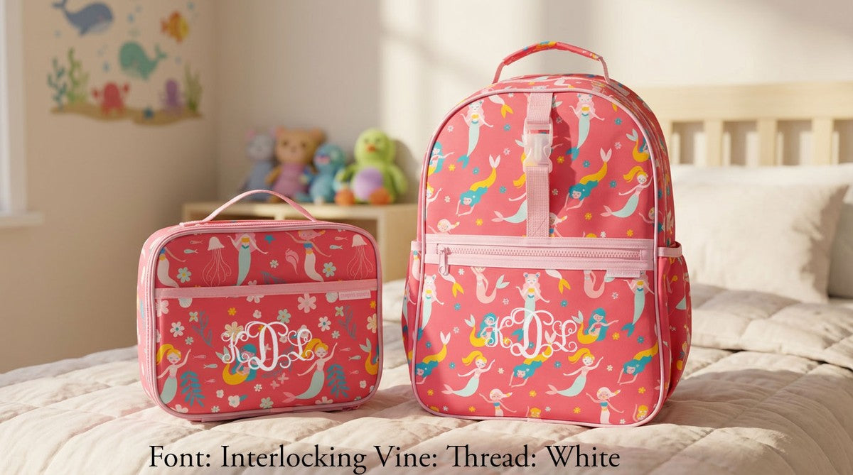 Stephen Joseph All Over Print Backpack, Mermaid