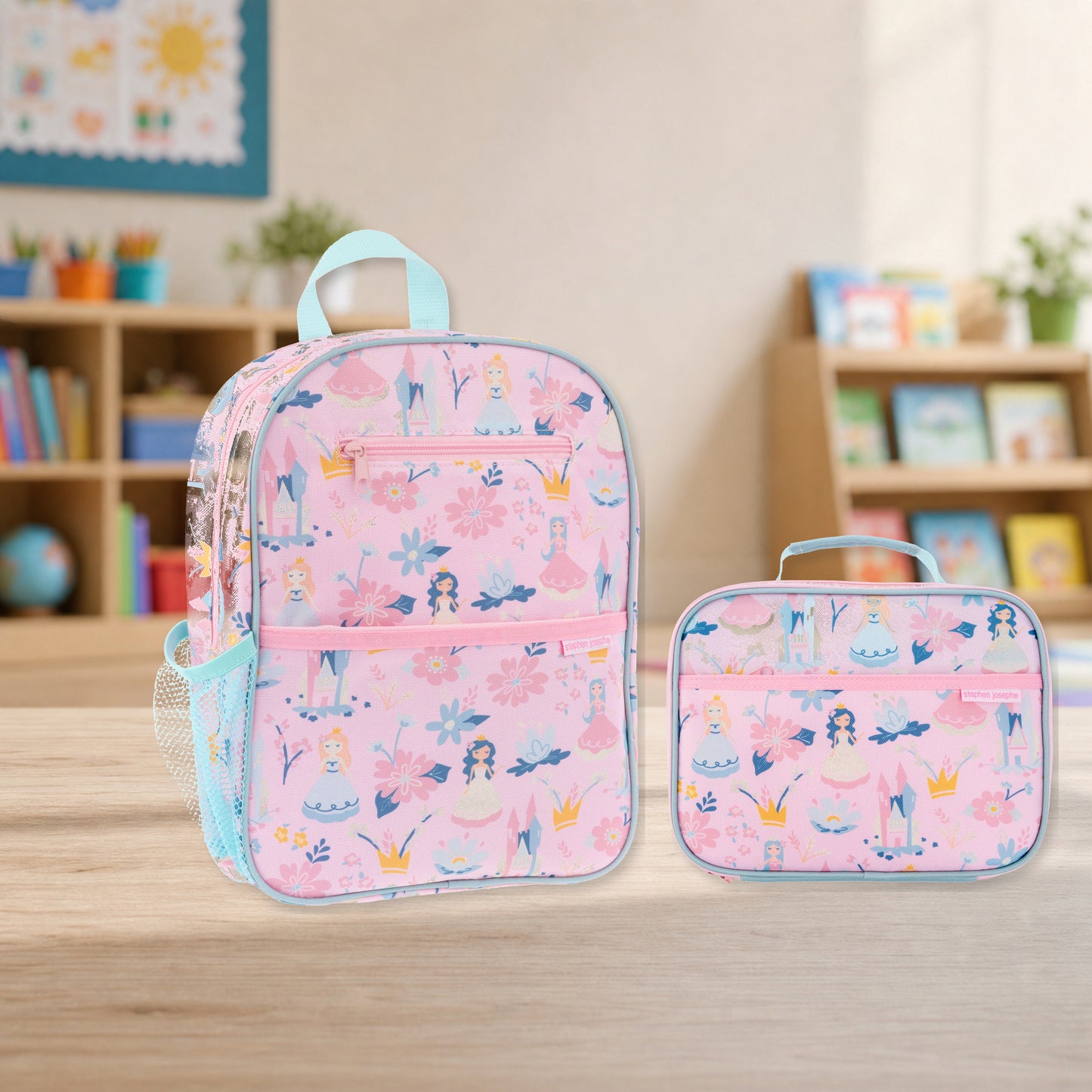 Personalized Princess Backpack Set, Stephen Joseph | NautiTown