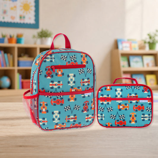 Personalized Racecar Backpack Set, Stephen Joseph | NautiTown